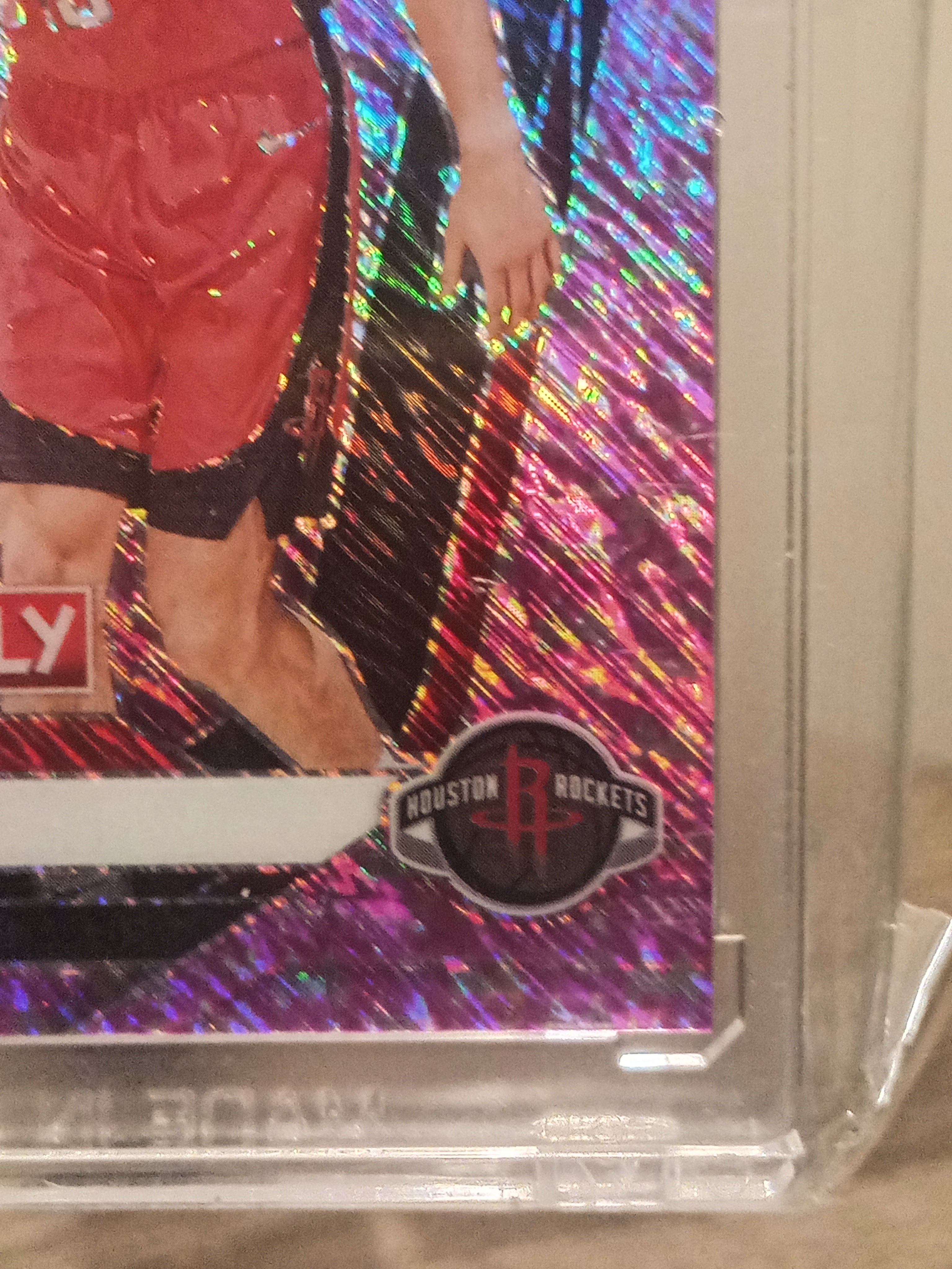 Reed Sheppard (RC) • Serial#01/05 Pink Millionaire Shimmer (Jersey #) • 2024-25 Prizm Monopoly