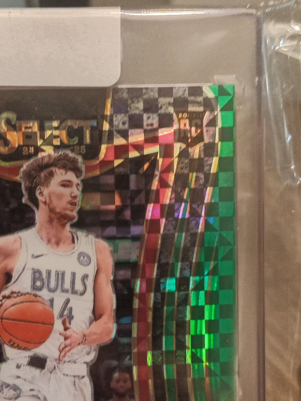 Matas Buzelis (RC) • Serial#03/05 Green Checkerboard Mezzanine • 2024-25 Panini Select Basketball