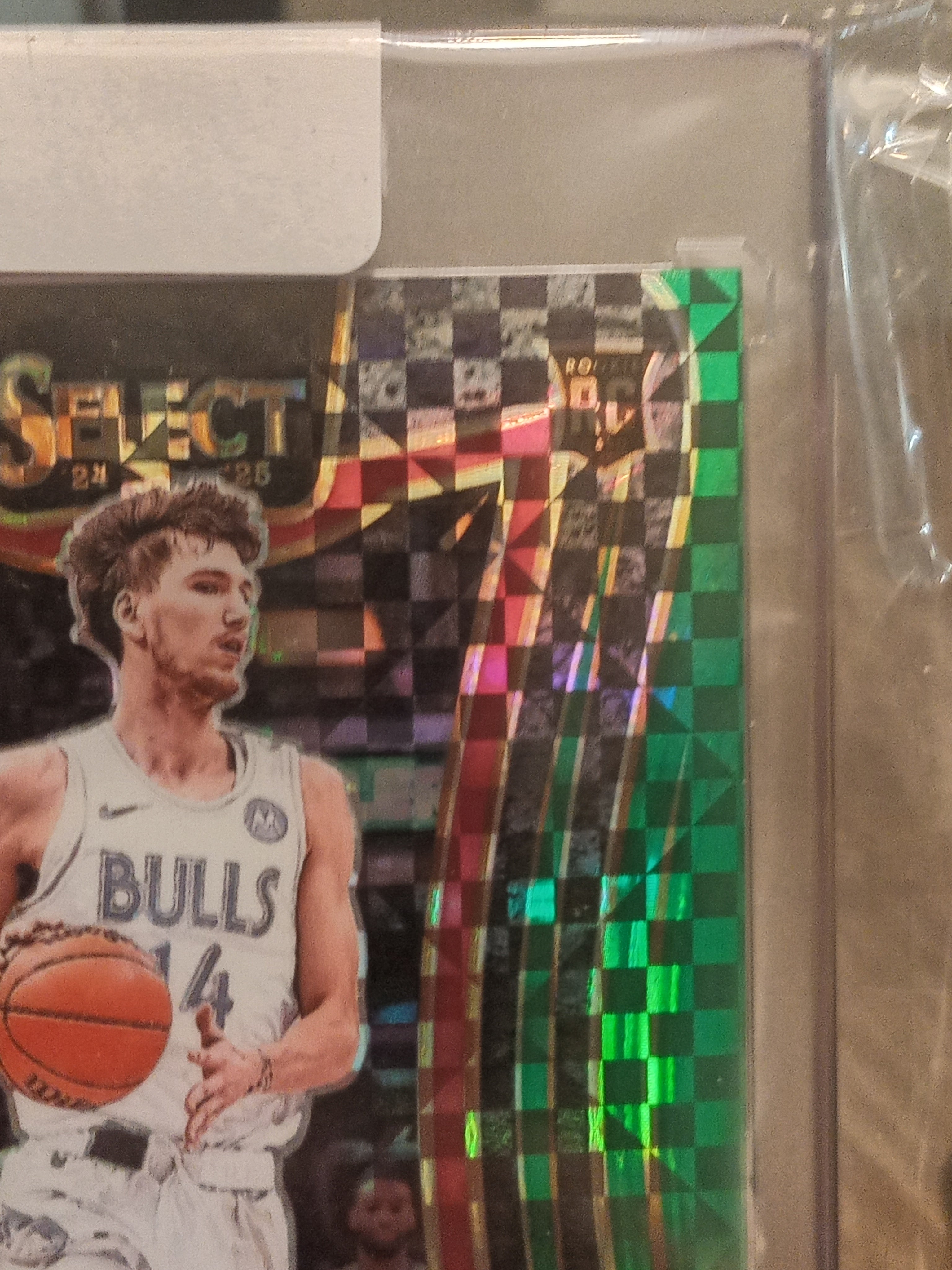 Matas Buzelis (RC) • Serial#03/05 Green Checkerboard Mezzanine • 2024-25 Panini Select Basketball