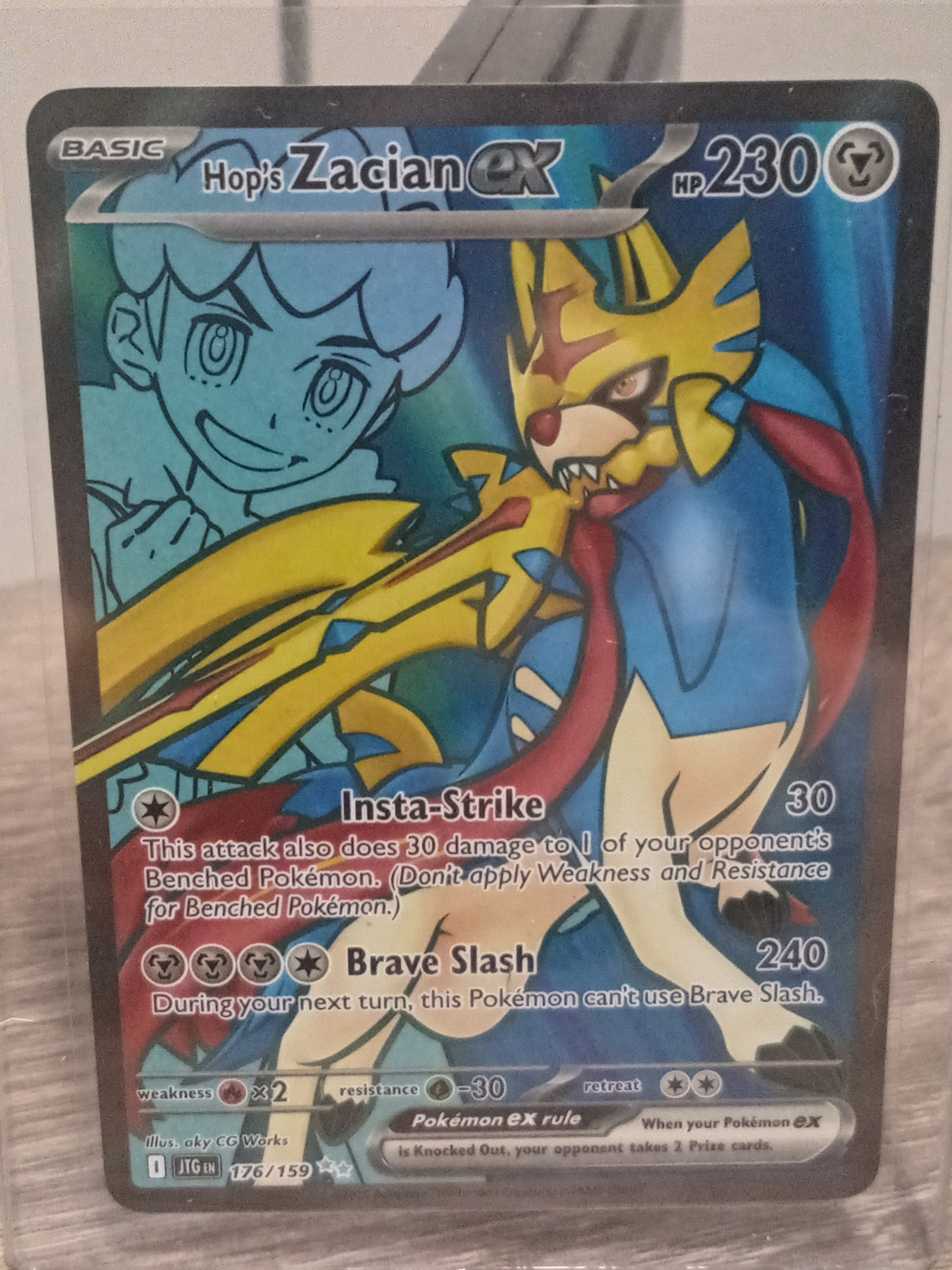 Hop's Zacian • Full Art • SV: Journey Together