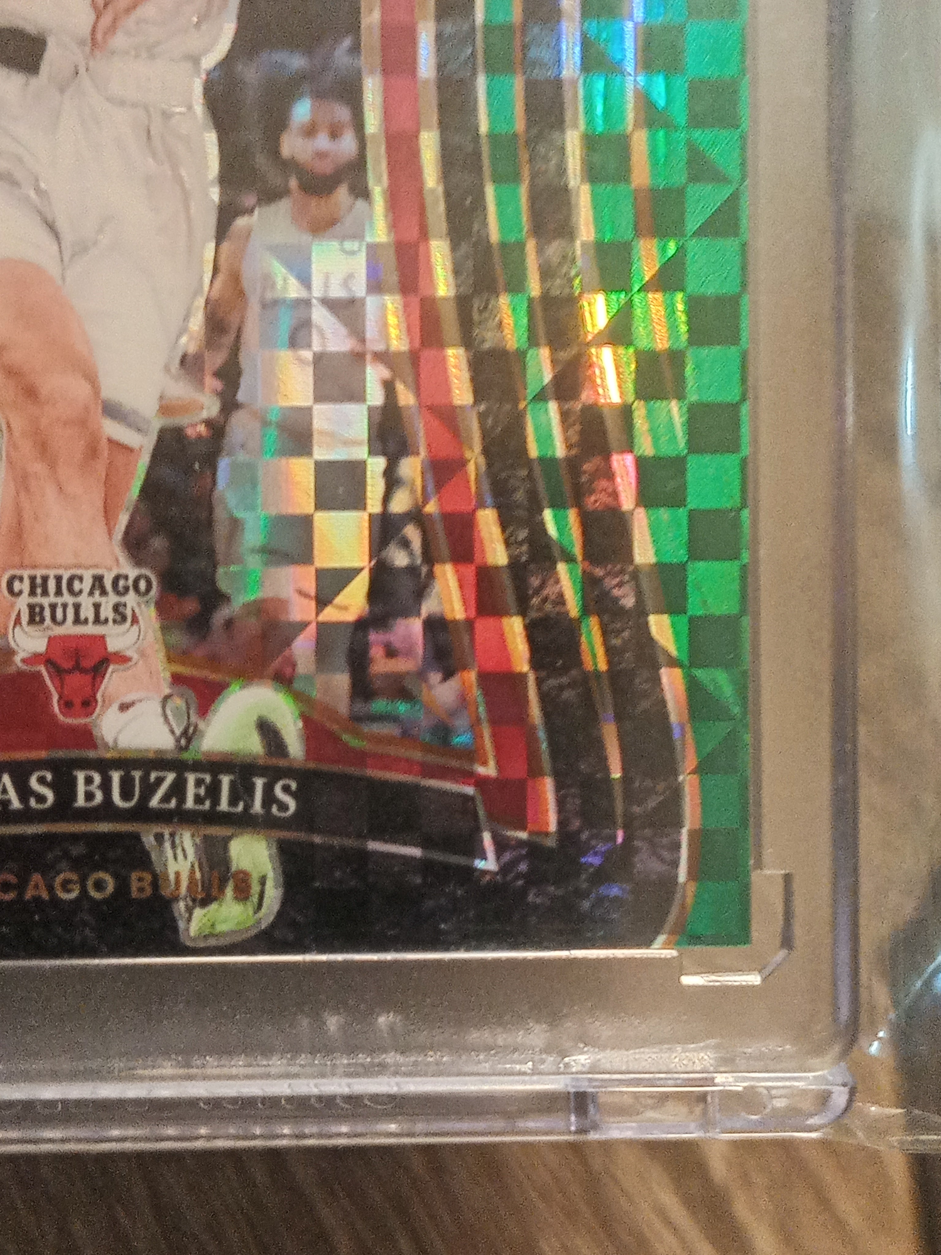 Matas Buzelis (RC) • Serial#03/05 Green Checkerboard Mezzanine • 2024-25 Panini Select Basketball