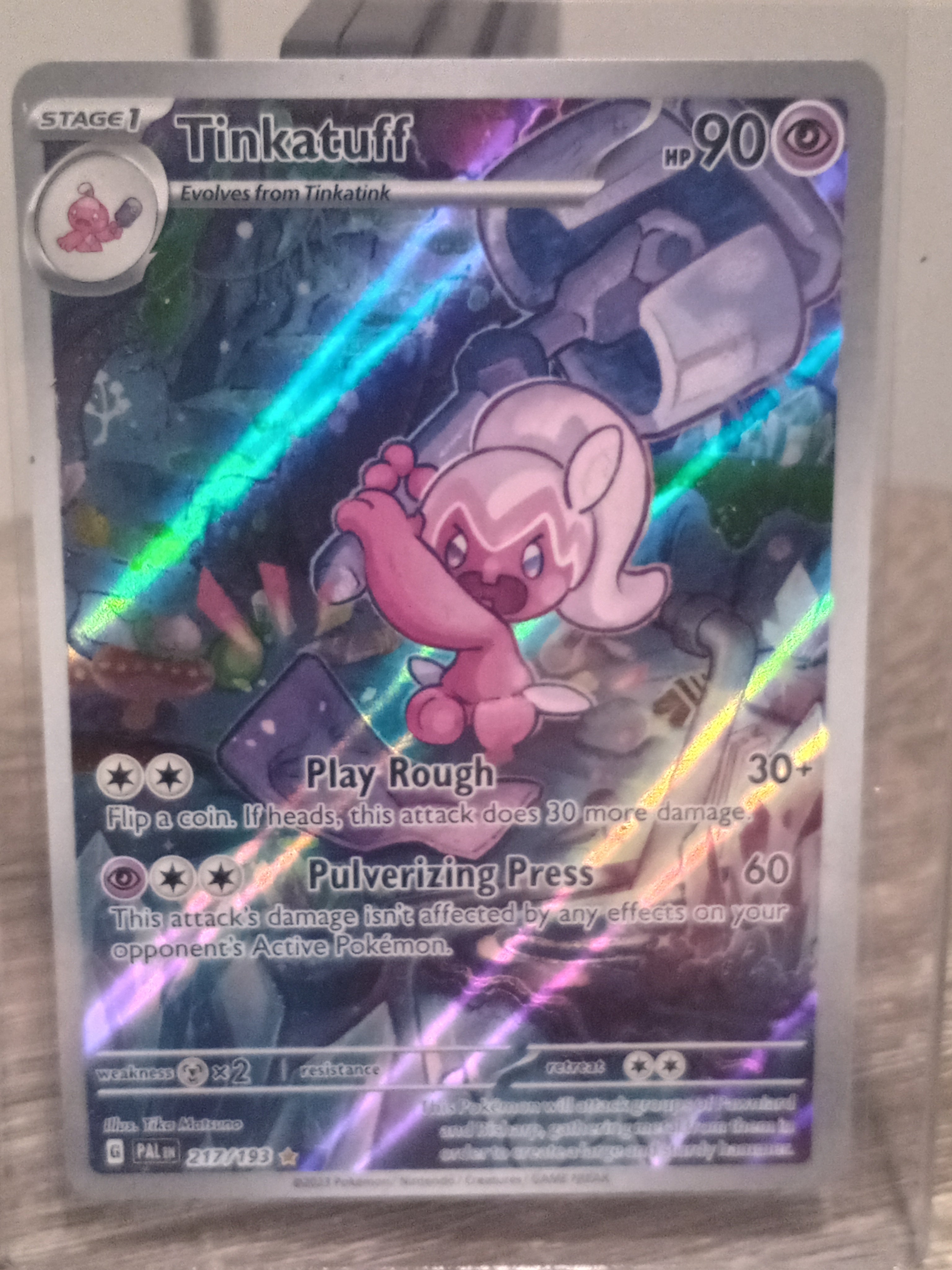 Tinkatuff • Special Illustration Rare• SV: Paldean Evolved