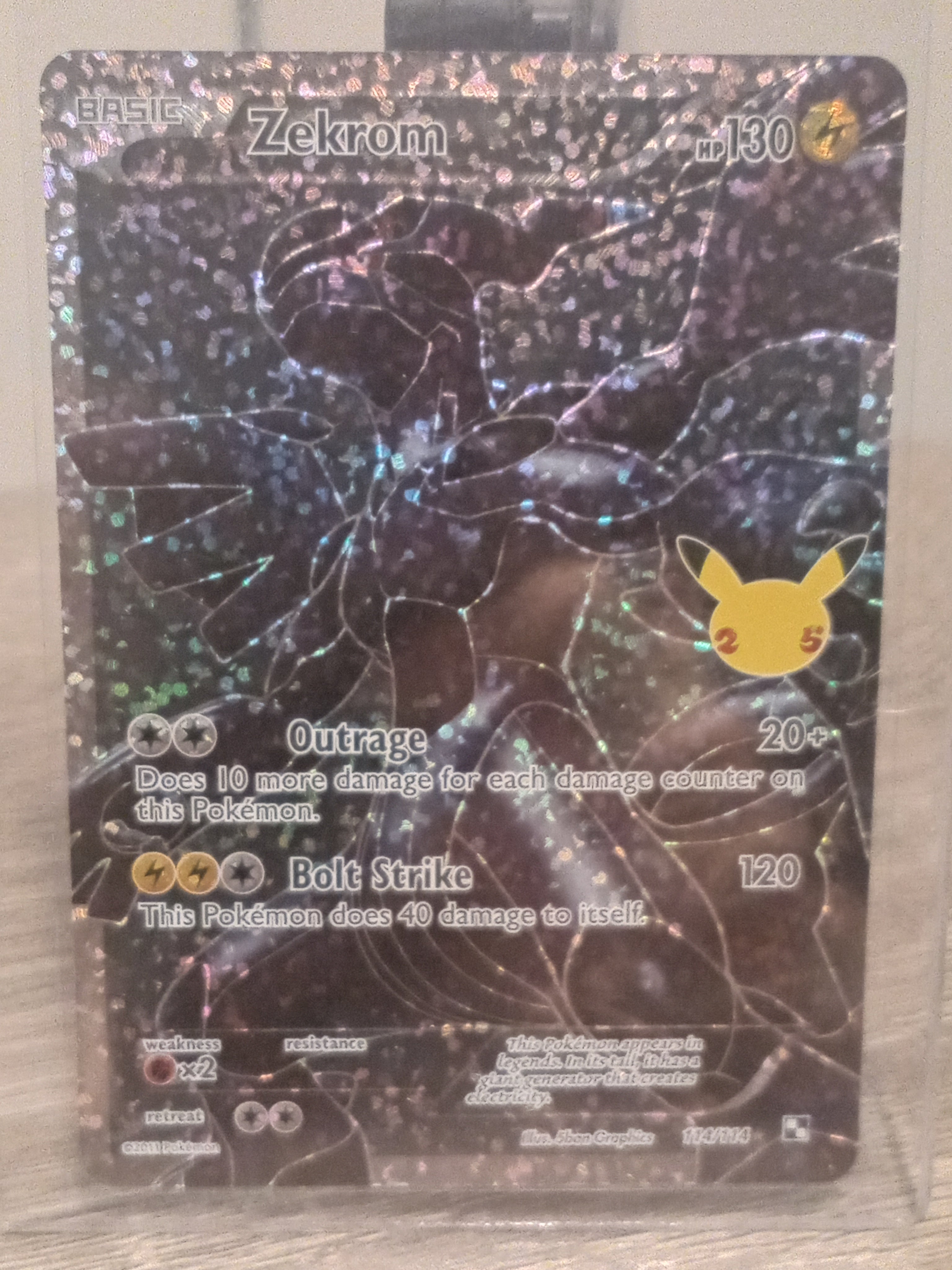 Zekrom • Black Full Art • Celebrations 25th Anniversary