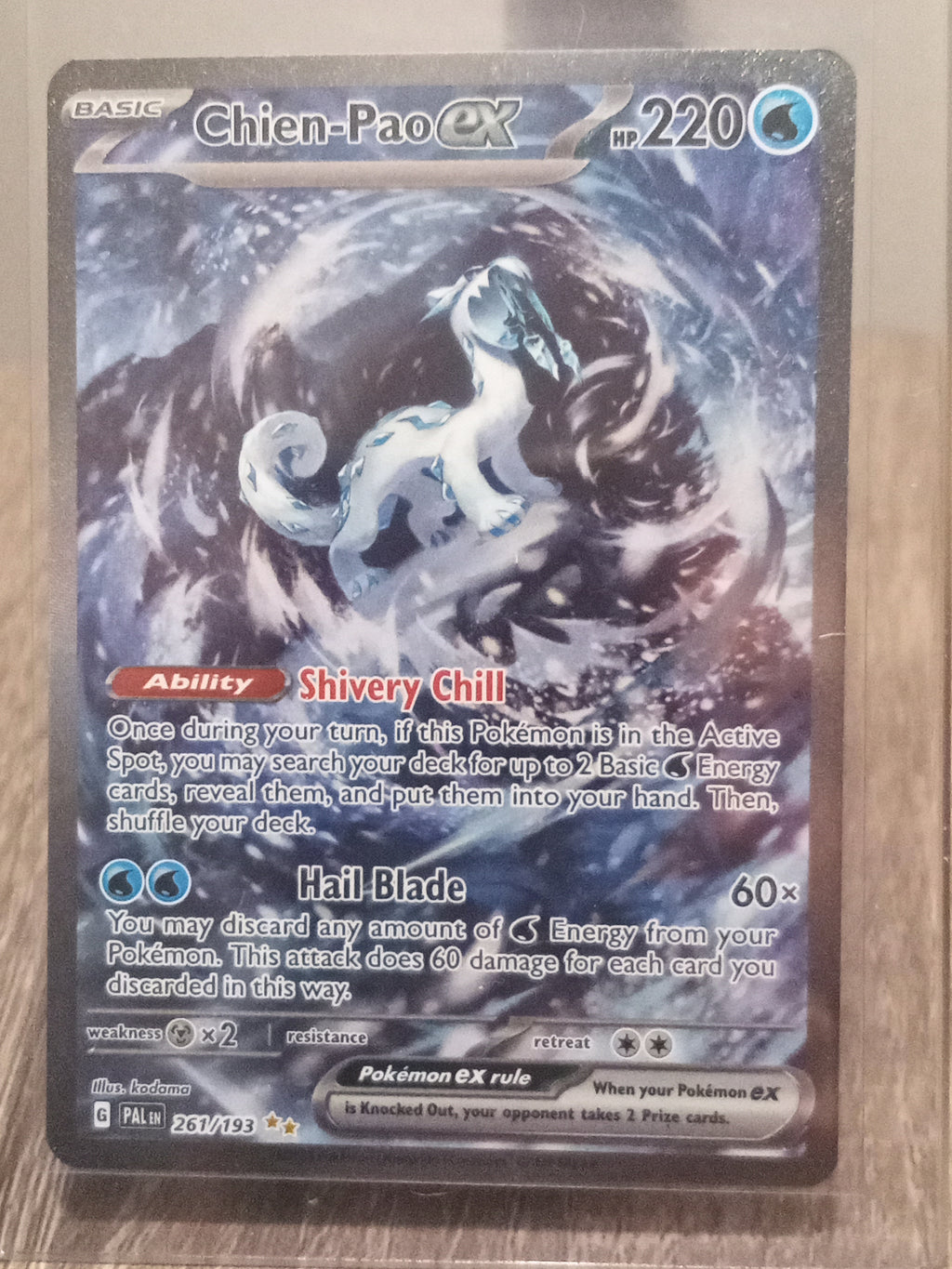 Chien-Pao ex 261 • Special Illustration Rare • Paldean Evolved